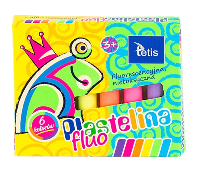 

Plastelina Fluo Tetis KP002-A