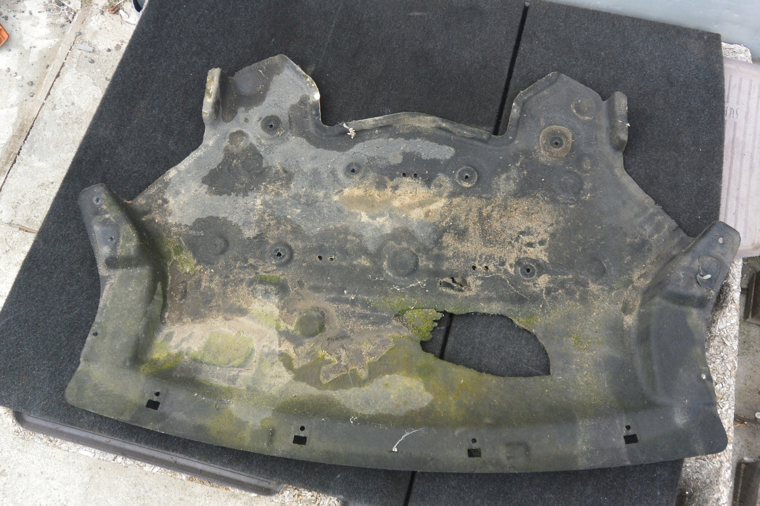 cover below engine BMW X5 F15