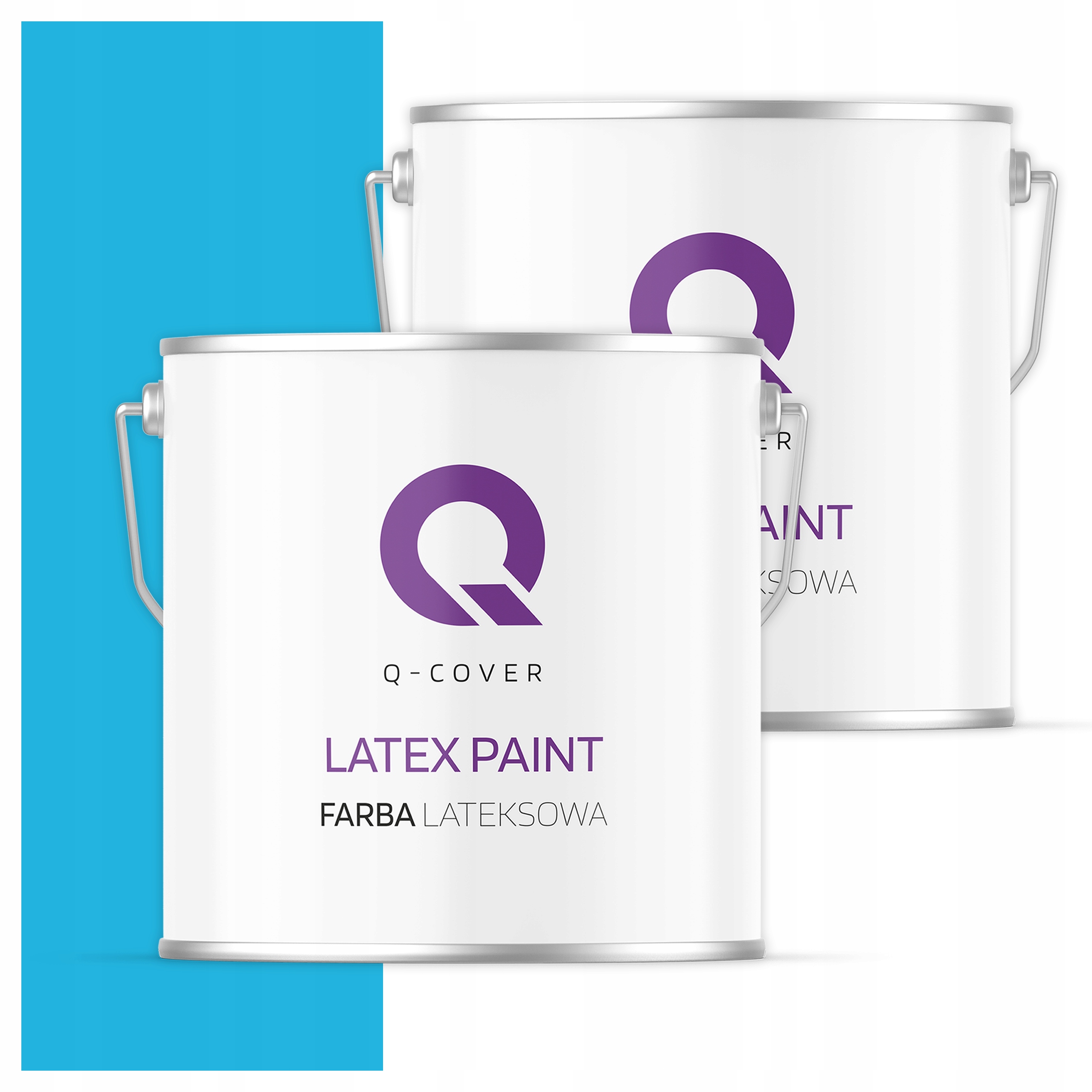 Barva vnitřní stropní barva 5L Hluboká matná barva Modrá H0340