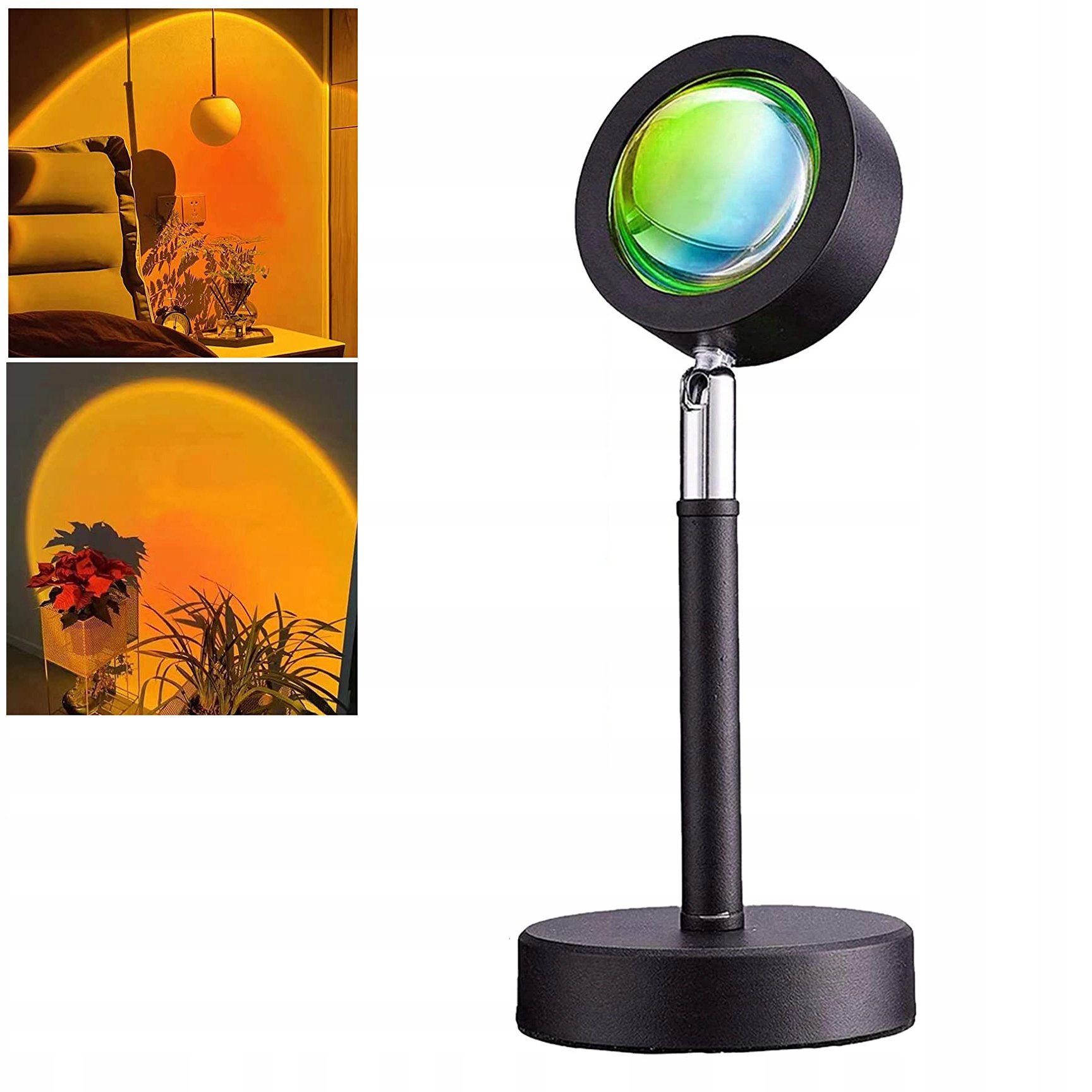 

Lampa Nocna Projekcyjna Wshód Słońca Sunset Lampka