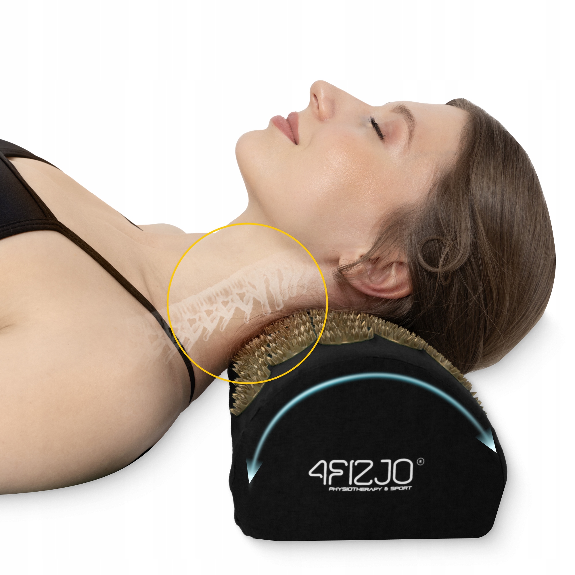 MATA DO AKUPRESURY + PODUSZKA NA BÓL KRĘGOSŁUPA Długość 110 cm