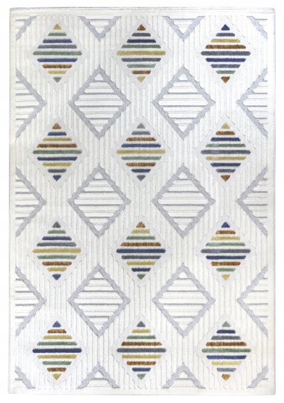 Koberec Desire 24659A Romby Krémová Barva 80x150