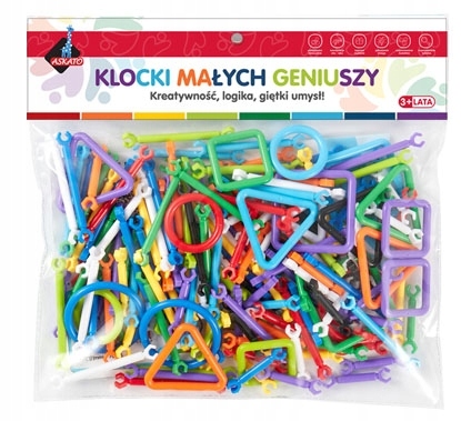 

Klocki małych geniuszy Patyki, 173 elementów (10