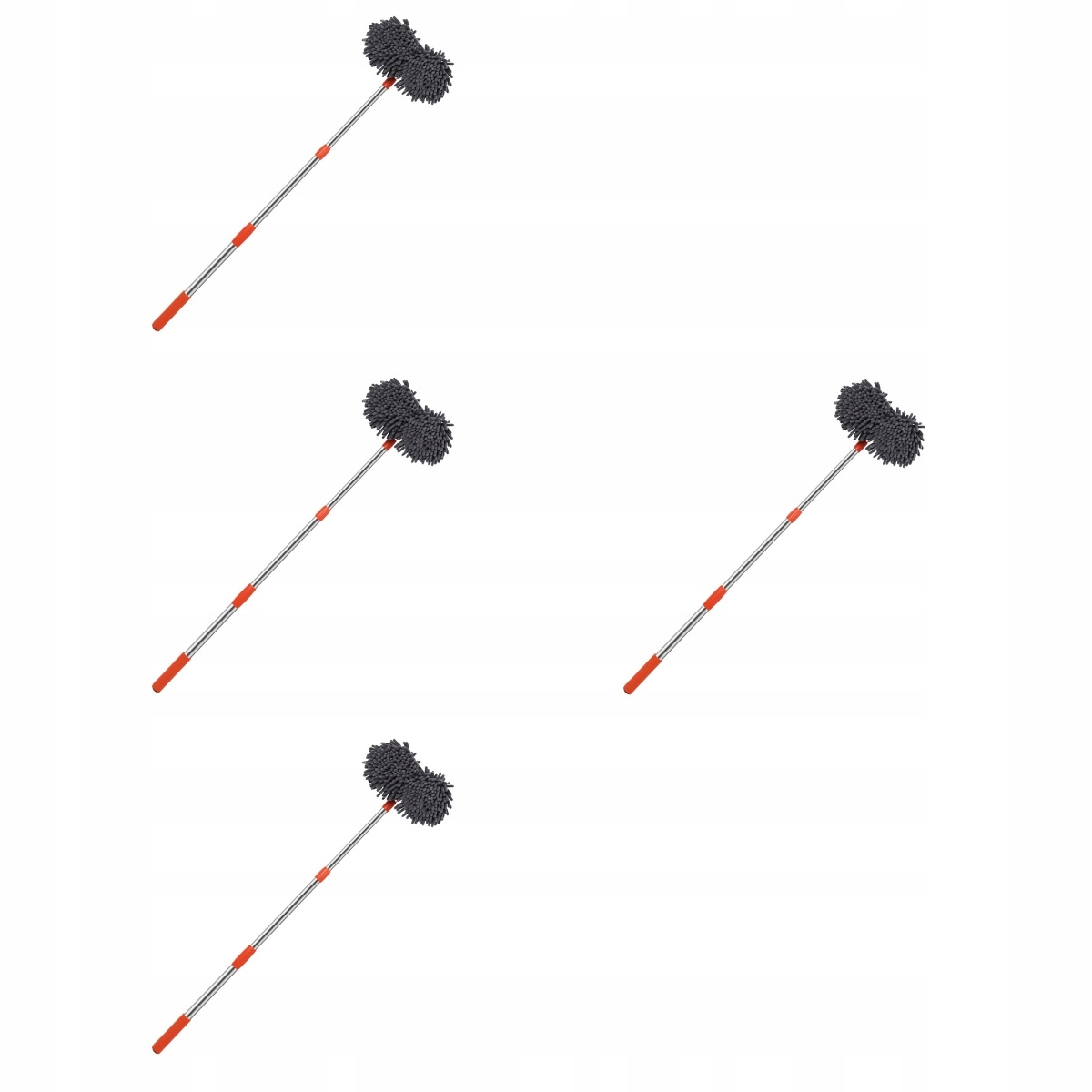 4 SZT. MOP DO MYJNI SAMOCHODOWEJ Z WYSUWANYM DŁUGIM UCHWYTEM