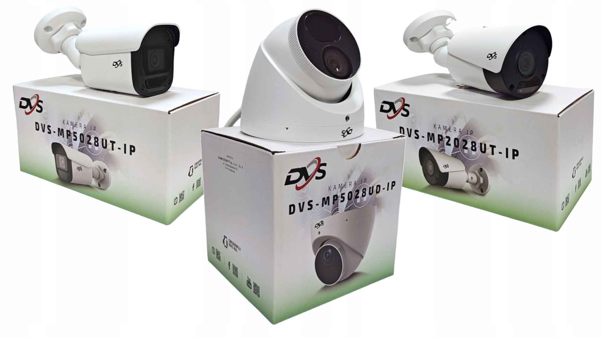 ZESTAW MONITORINGU 6 ZEWNĘTRZNYCH KAMER IP POE 5Mpx DYSK 1TB APLIKACJA DVS Liczba obsługiwanych kamer 8