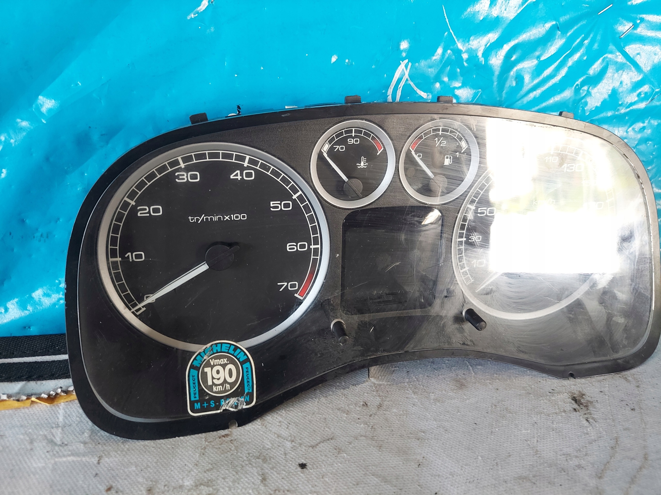 dials clock PEUGEOT 307 1.6 16V P9646742280