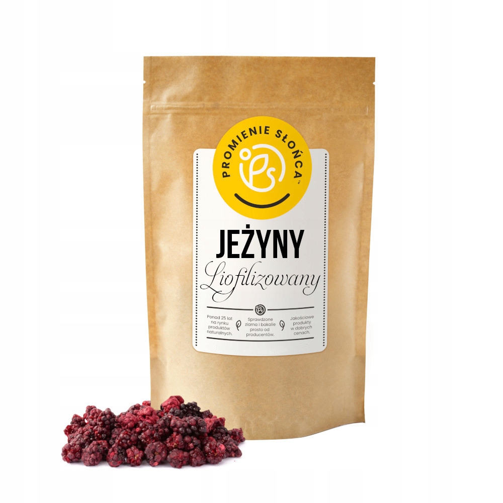 Jeżyny Liofilizowane 30 g Promienie Słońca