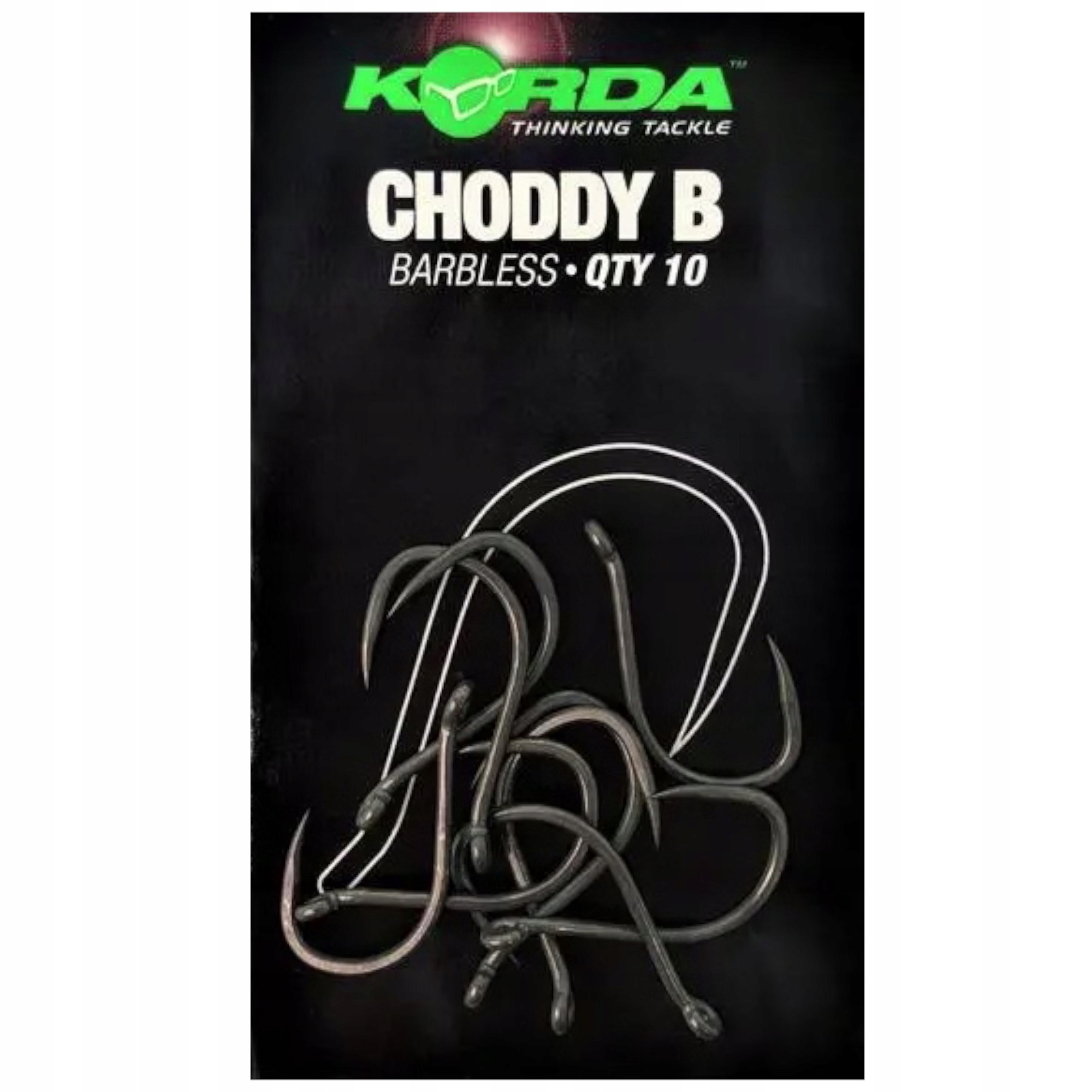Haczyki Korda Choddy B Barbless 4