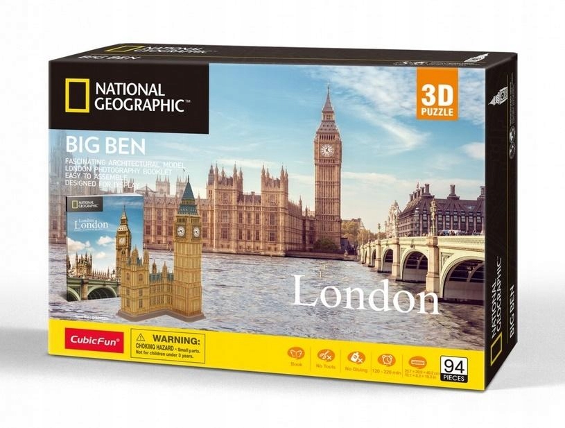 

Puzzle 3D Big Ben National Geographic