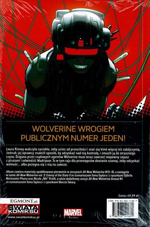 ALL-NEW WOLVERINE tom 3: WRÓG PUBLICZNY II ISBN 97883281348131