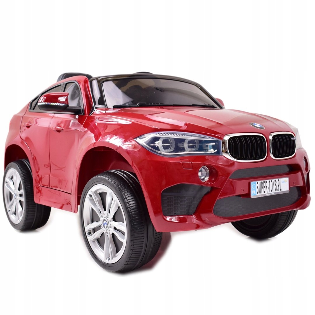 Oryginalne Bmw X6M W Najlepszej Wersji, Miękkie Siedzenie, Pilot 2.4 Ghz, L