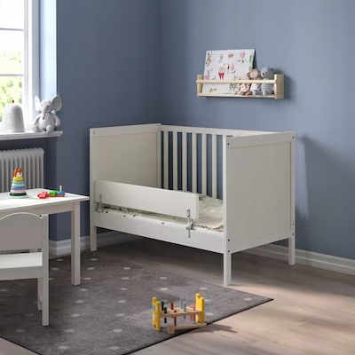 BARIERKA OCHRONNA ŁÓŻECZKA BIAŁA 96 cm IKEA NATTAPA Marka Ikea