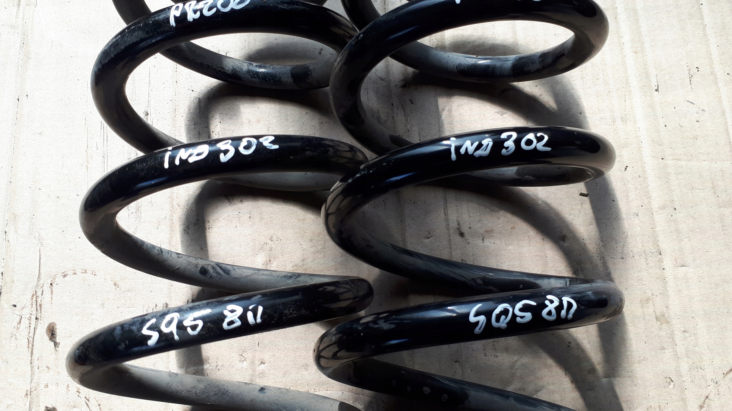 SQ5 8R Q5 spring springs front 3.0 TFSI 2X