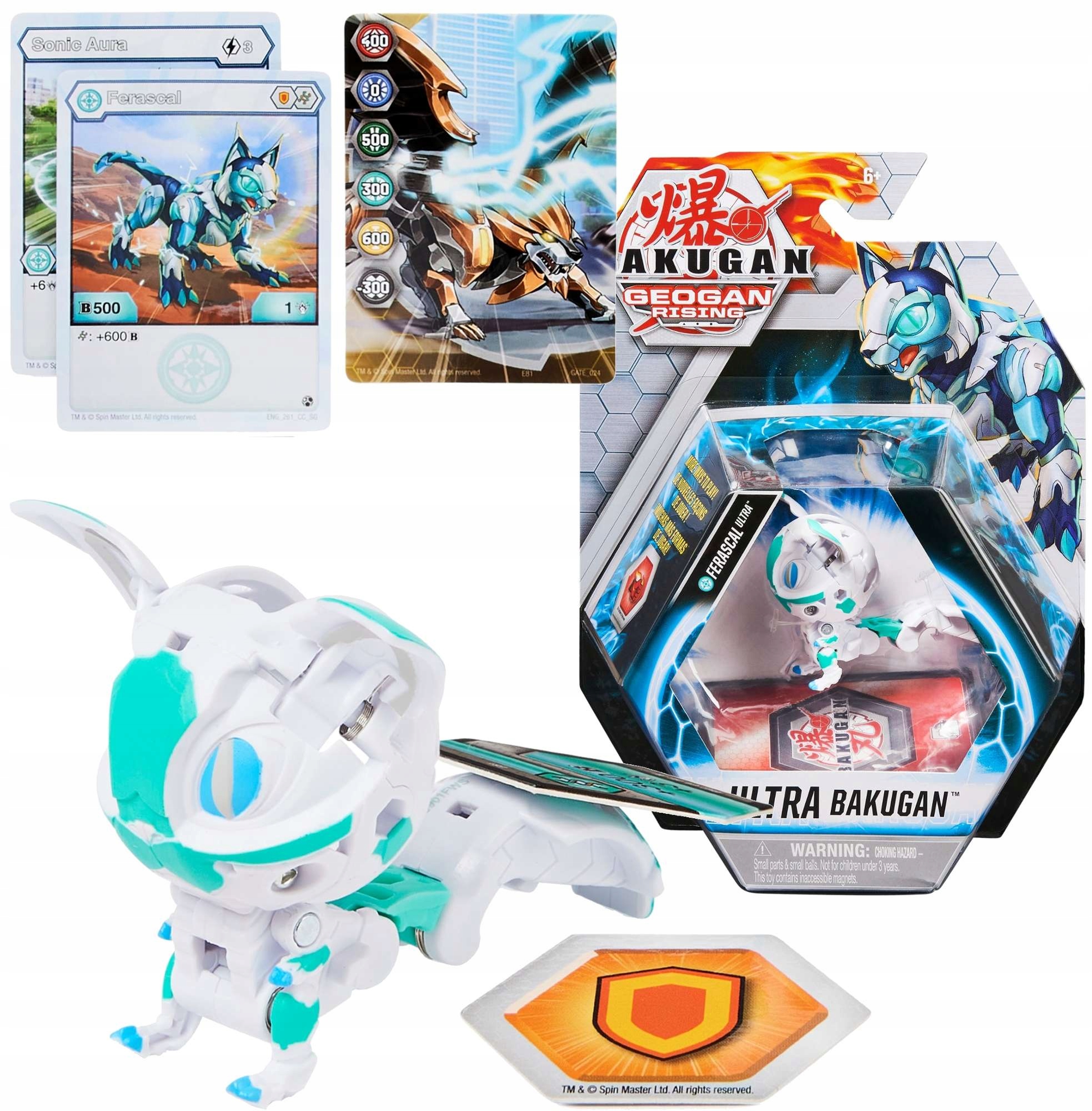 

Bakugan Geogan Rising Ultra Haos Ferescal Figurka