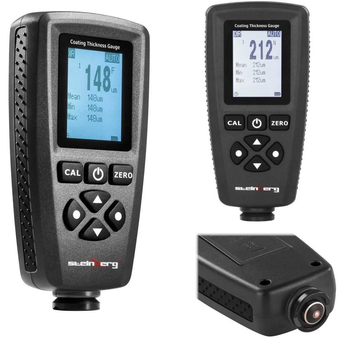 Диапазон толщины покрытия автомобиля 0 -