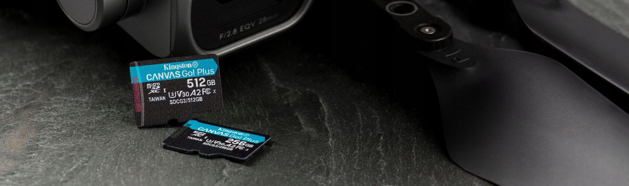 KARTA PAMIĘCI microSD 128GB 170MB/s Z ADAPTEREM SD Kingston Canvas Go! Plus Typ karty SDXC
