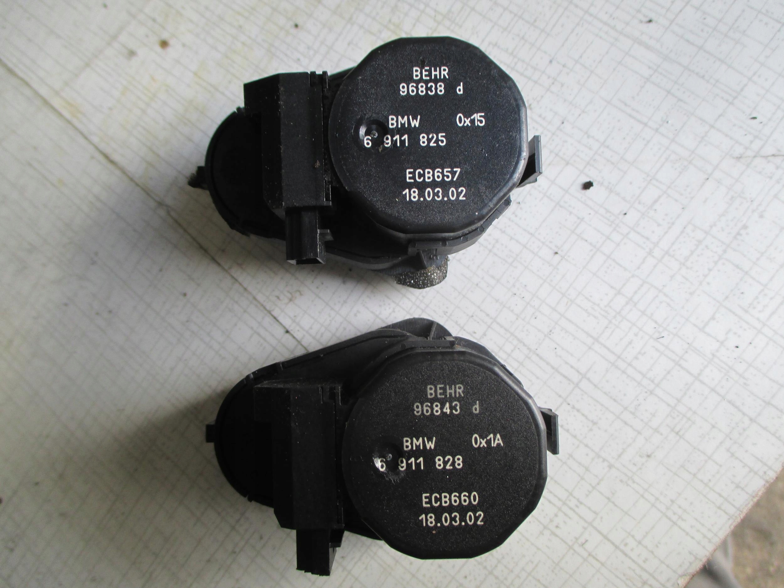 BMW E65 SILNICZEK NAGRZEWNICY 6911825 6911828