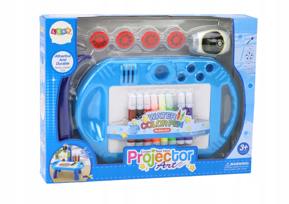 Projektor Rzutnik Do Rysowania Stoliczek Niebieski Płeć chłopcy