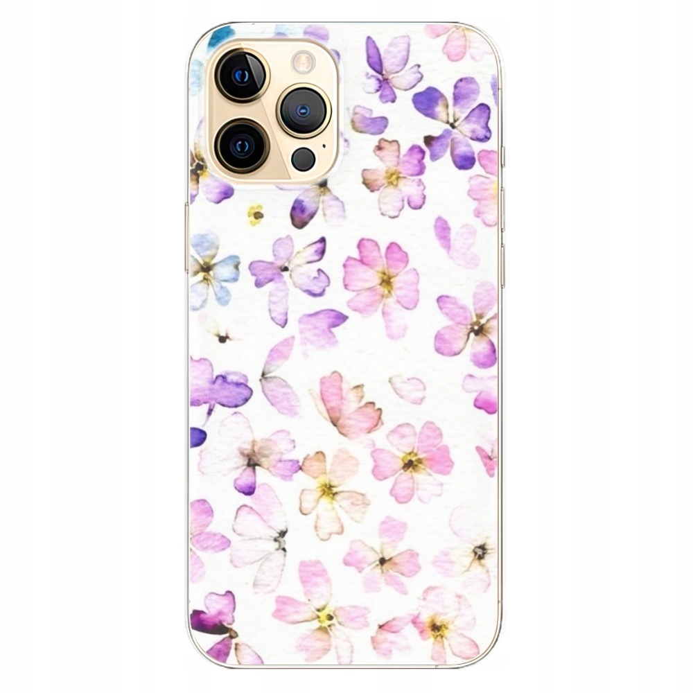 Silikonowe etui iSaprio Wildflowers do iPhone 12 Pro Max