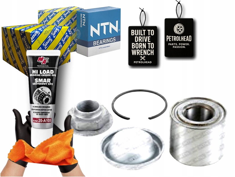 Sada Ložisek Kol (25X52X42) Citroen C3 II C3 III #Petrolhead Pro+ Kit7