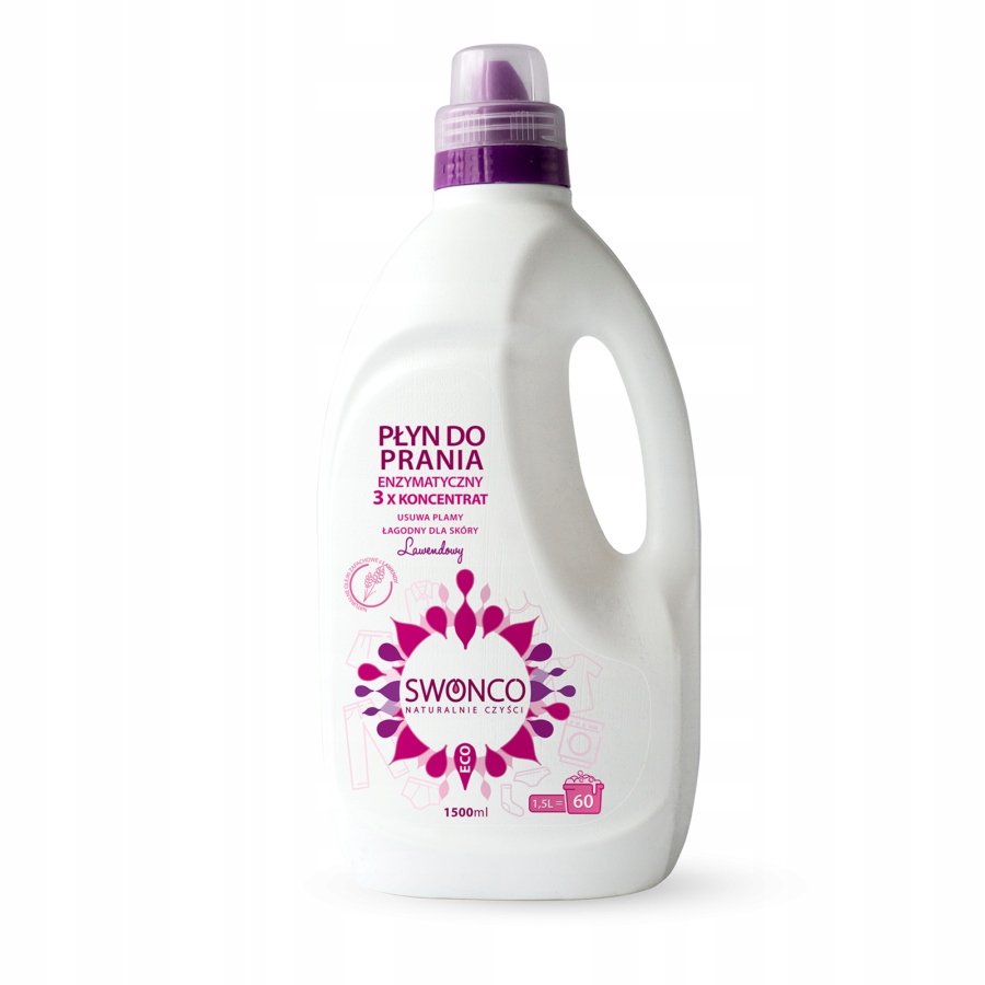 Levně Levandulový prací prostředek 1,5 l – 60 praní, Swonco
