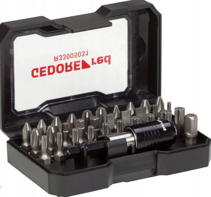 Zestaw bitów 1/4" 32-częściowy Gedore Red