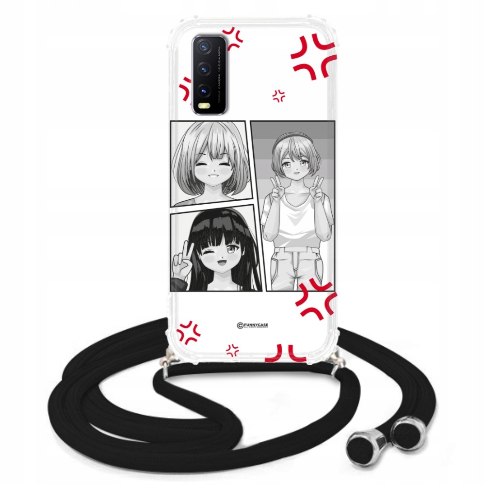 

Etui Crossbody do Vivo Y20s Kawaii Anime Top