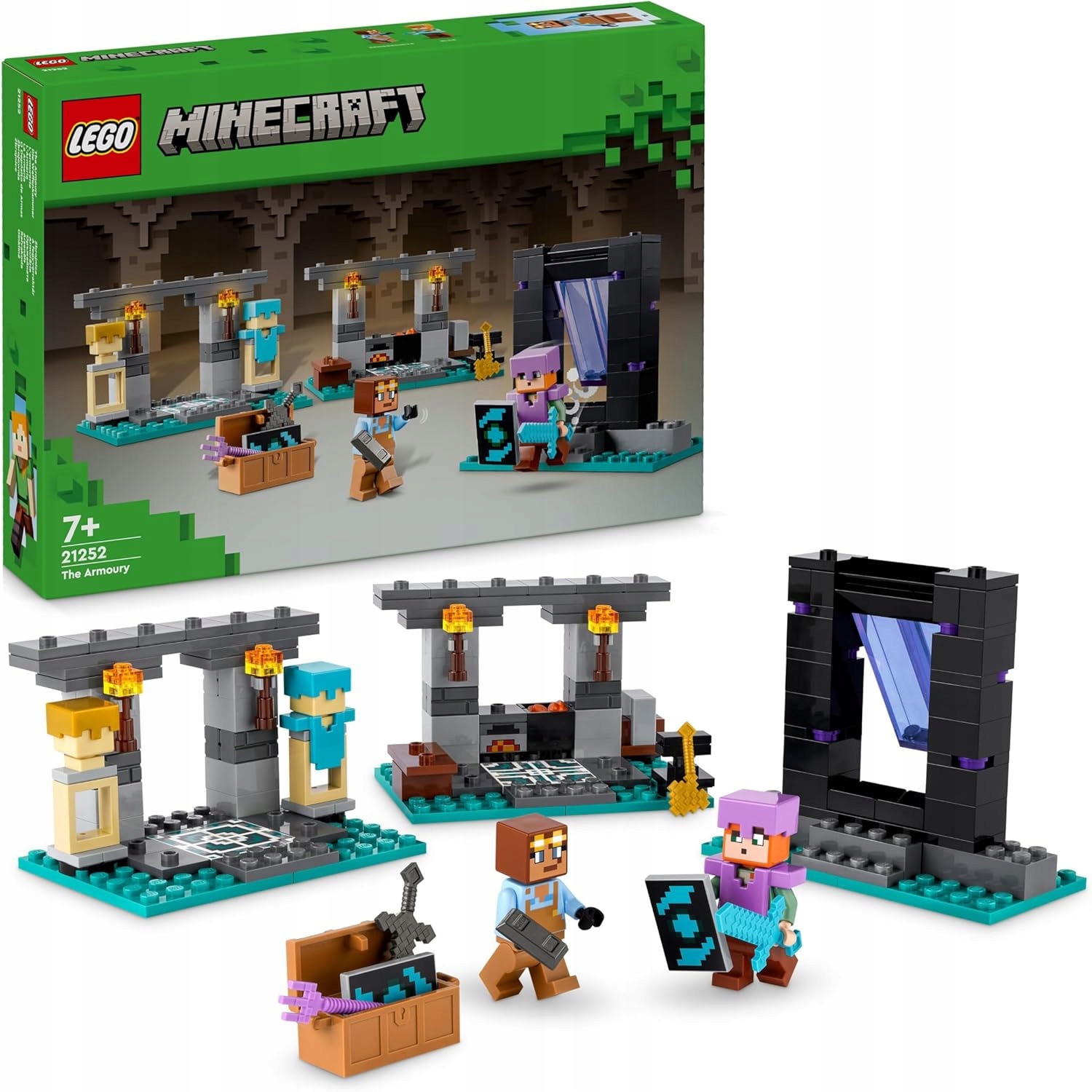 Lego Minecraft Zbrojnice, Skvělá dobrodružná hračka na hraní rolí