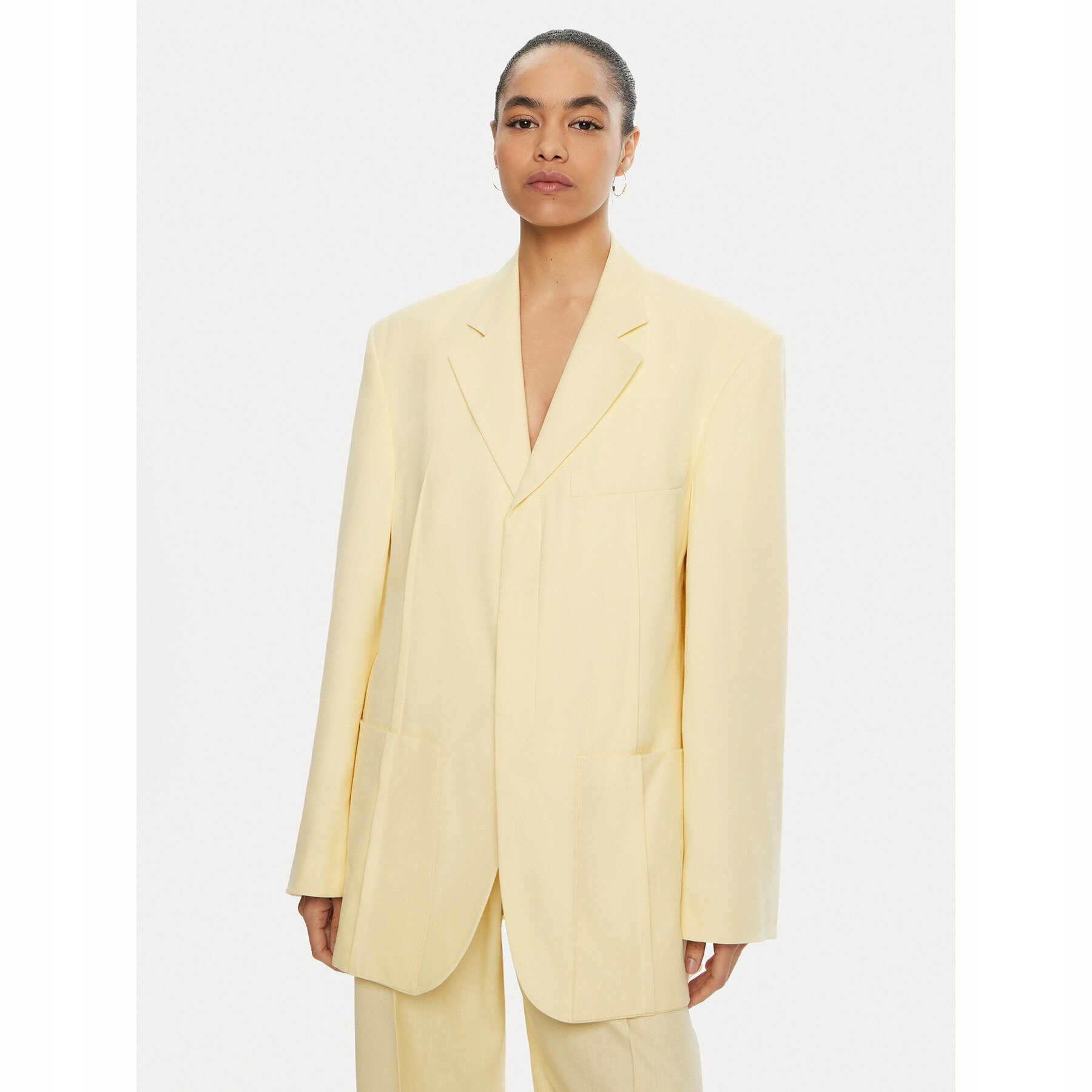 Jacquemus Damskie Marynarka Żółty
