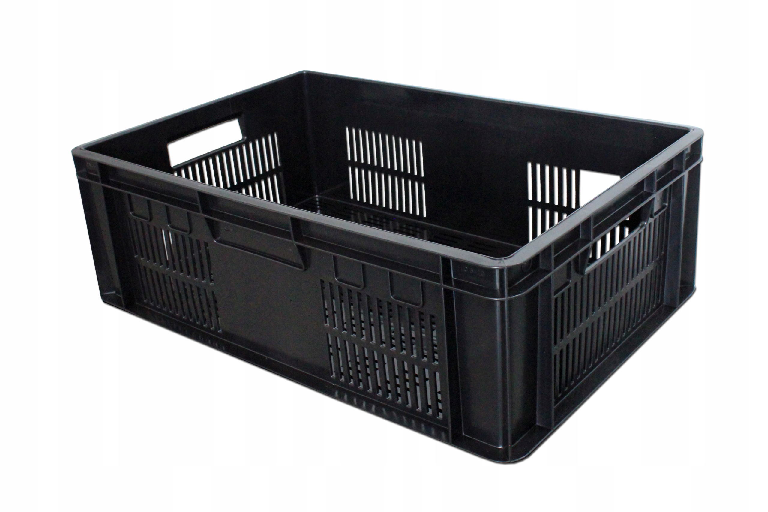 SKRZYNKA MAGAZYNOWA POJEMNIK PLASTIKOWY TRANSPORTOWY PLASTIKOWY 600x250x400