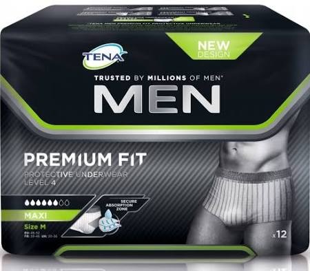 

Majtki chłonne Tena Men Premium Fit Maxi M 12 szt