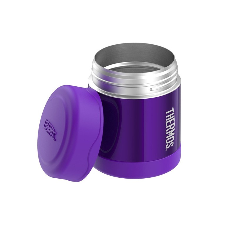 Thermos termos dziecięcy na jedzenie – fioletowy 290 ml