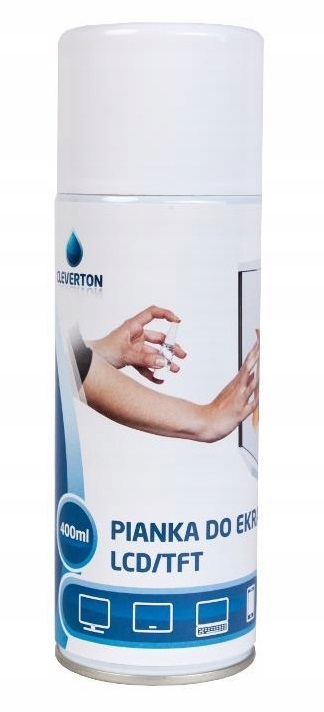 

Pianka Płyn Do Czyszczenia Ekranów Cleverton 400ml