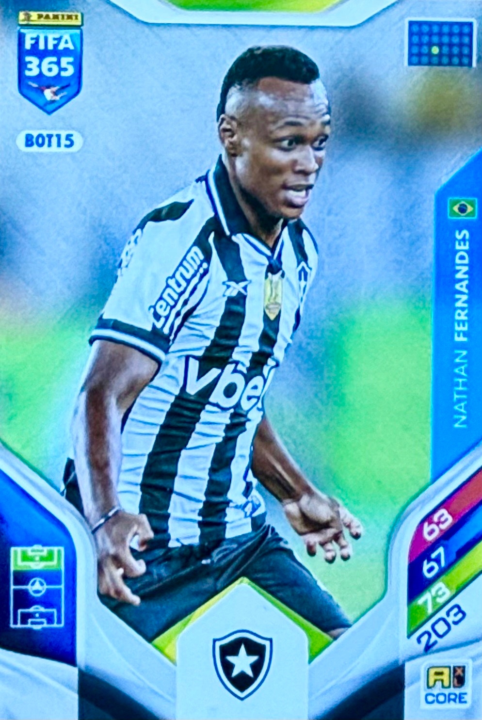 Panini Fifa 365 2026 Kick-off Core Team Mate BOT15 Fernandes Botofago