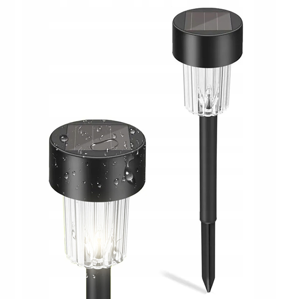 

Lampa Ogrodowa Solarna Led Wbijana Słupek Czarna