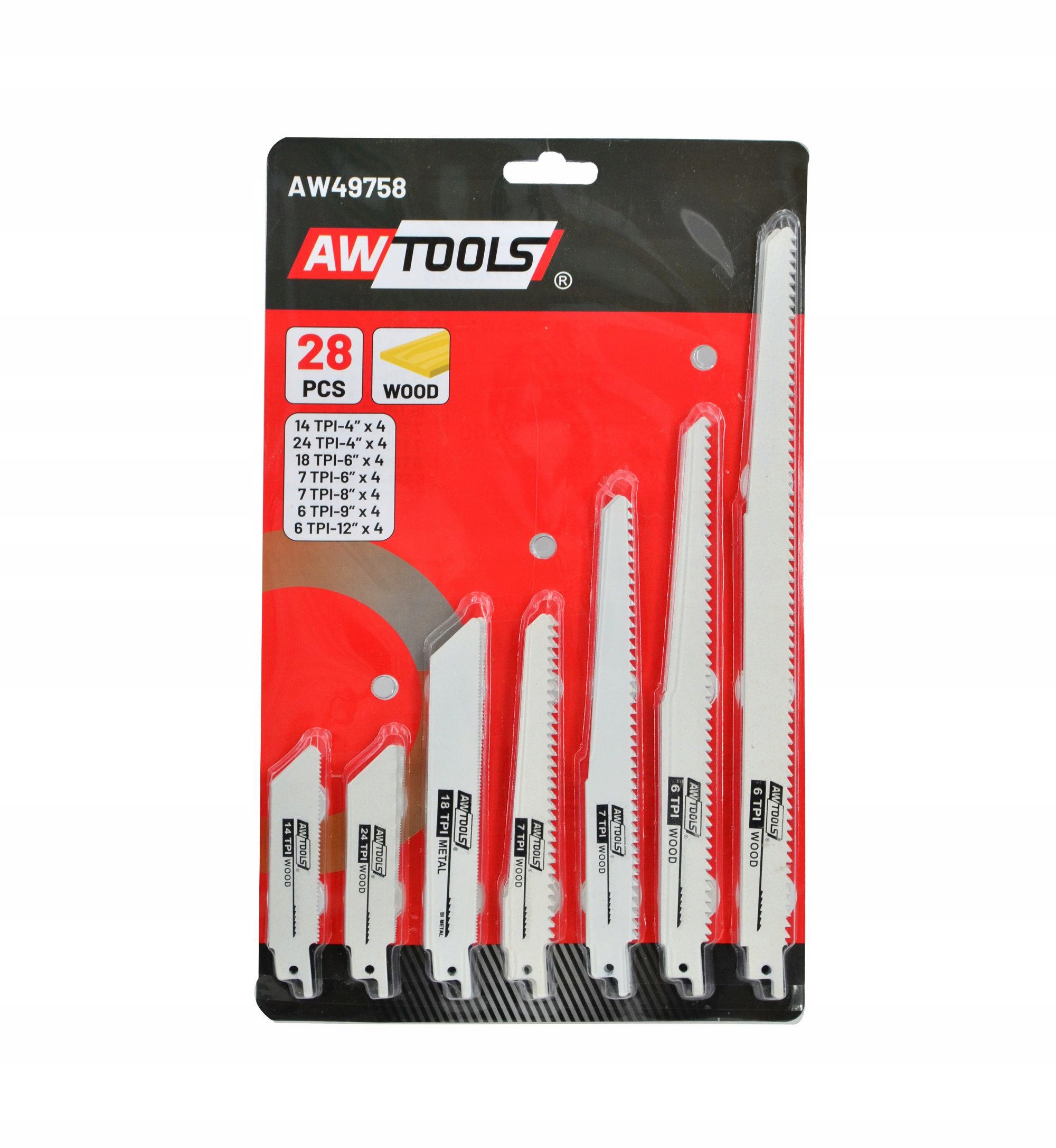 Pilový List pro šavlové pily Awtools AW49758