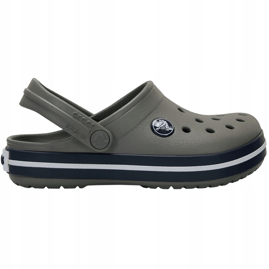 Chodaki dla dzieci Crocs Kids Toddler Crocband Clog szare 207005 05H 24-25