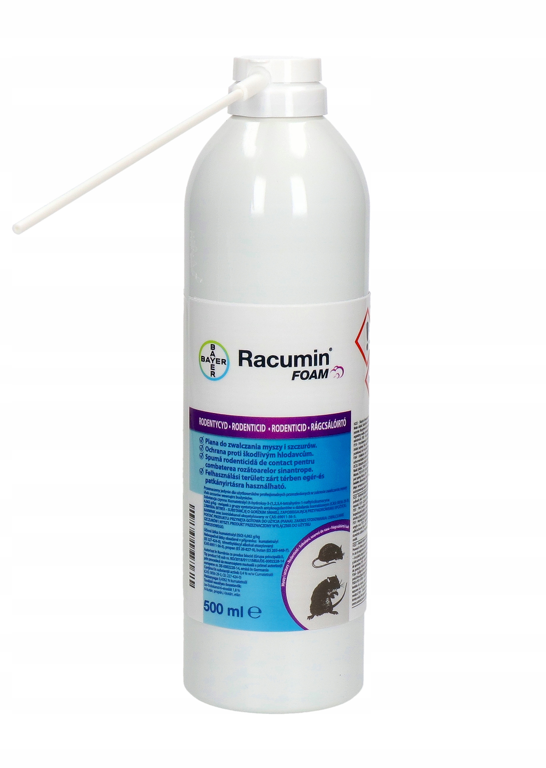 

Trutka Na Myszy Szczury Pianka Racumin Foam 500ML