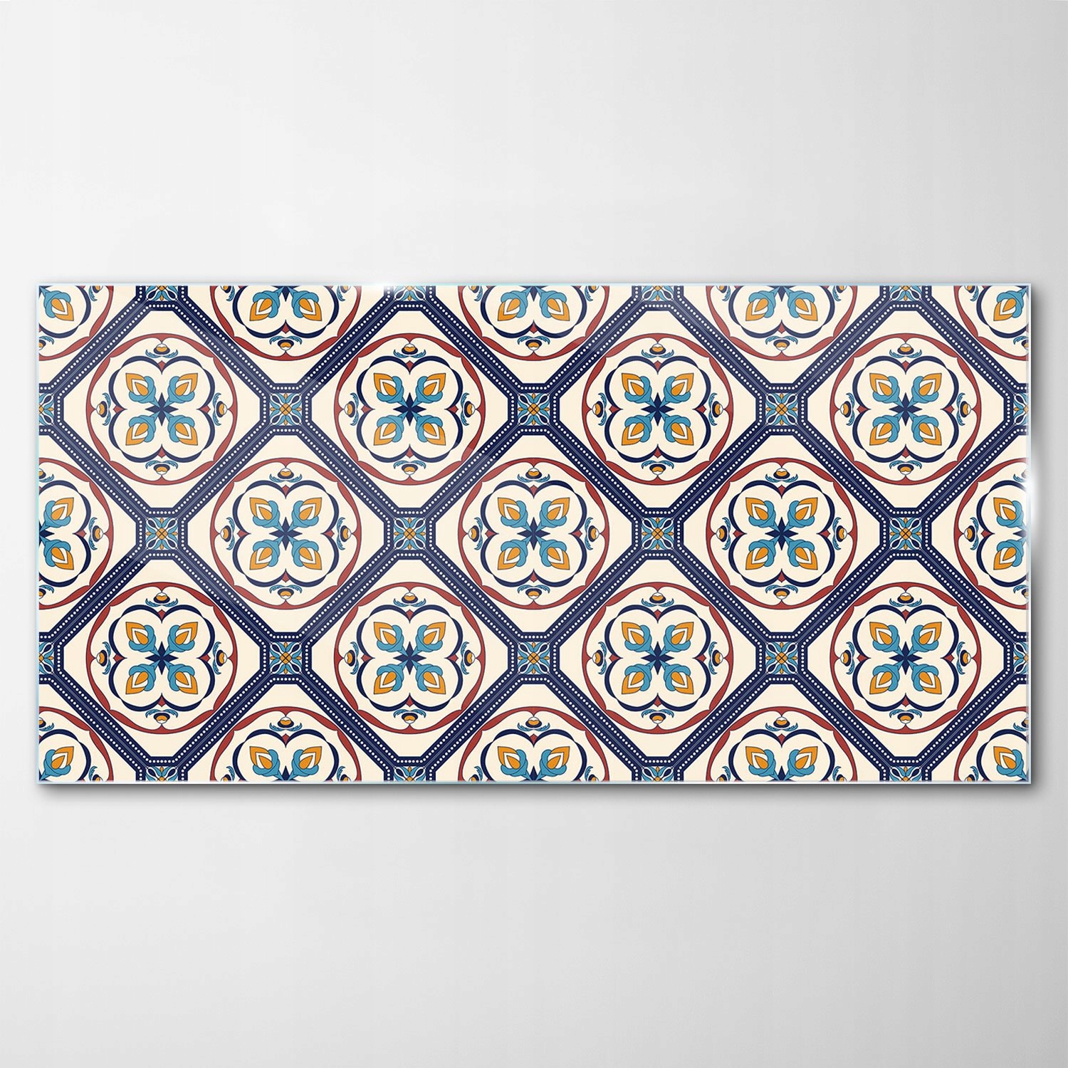 Tvrdený sklenený obraz Geometria Móda 120x60