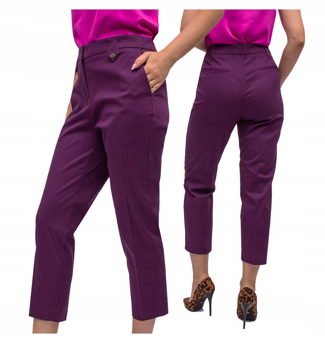 

Spodnie Damskie Cygaretki plus size 54