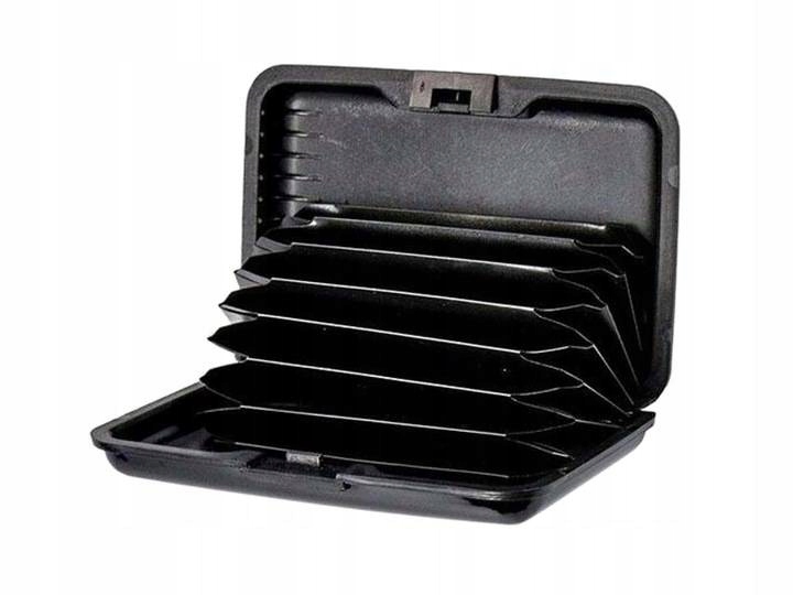 METALOWY PORTFEL NA KARTY KREDYTOWE ETUI ALUMINIUM Model 16115