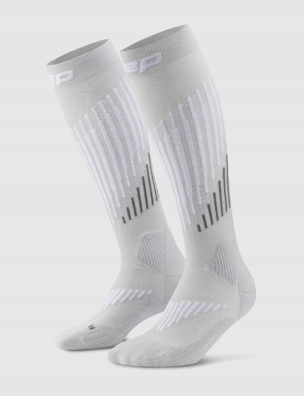 Dámské dlouhé kompresní ponožky Cep Core Run s merino vlnou II