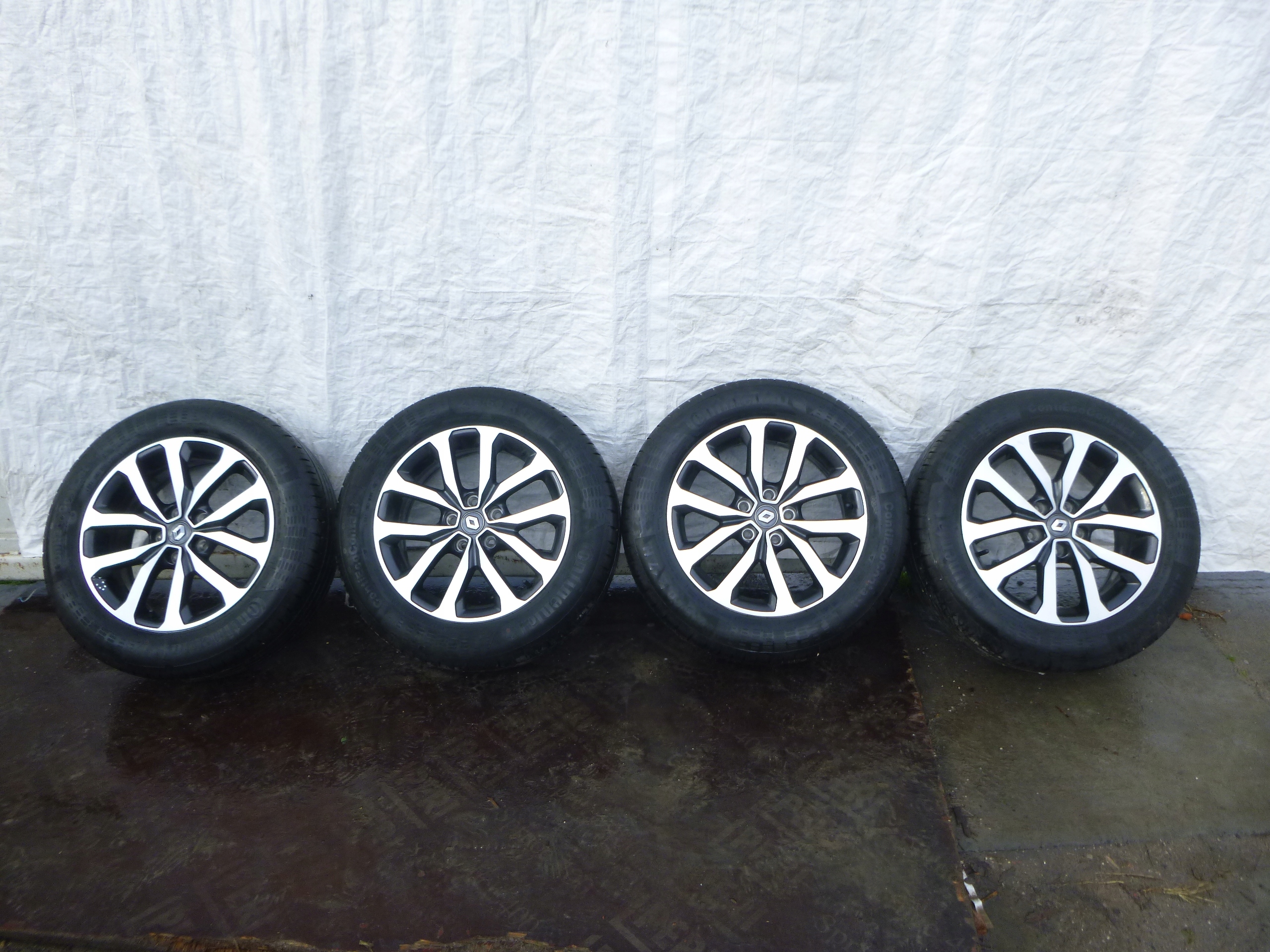 RENAULT KADJAR KOLEOS КОЛЕСНЫЕ ДИСКИ В СБОРЕ 215/60/17