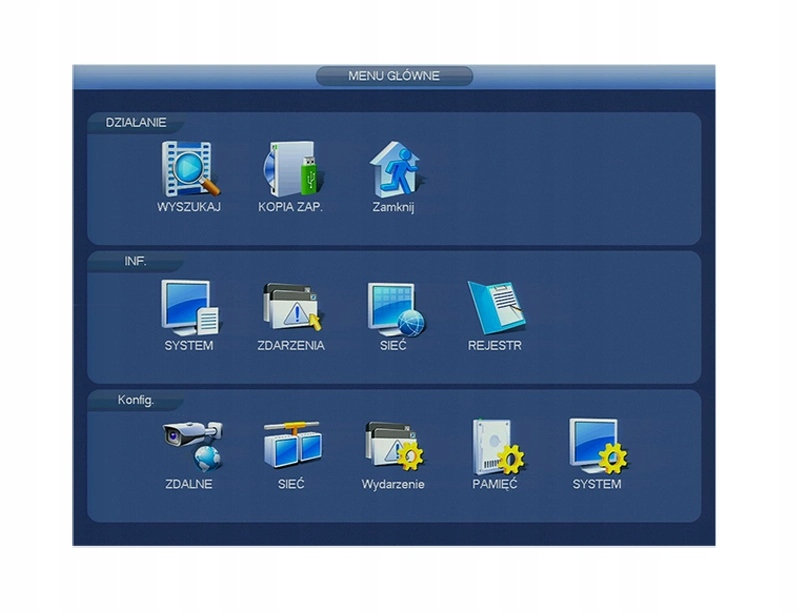 Rejestrator IP NVR2108-S3 Dahua na 8 kamer 8Mpx Technologia IP