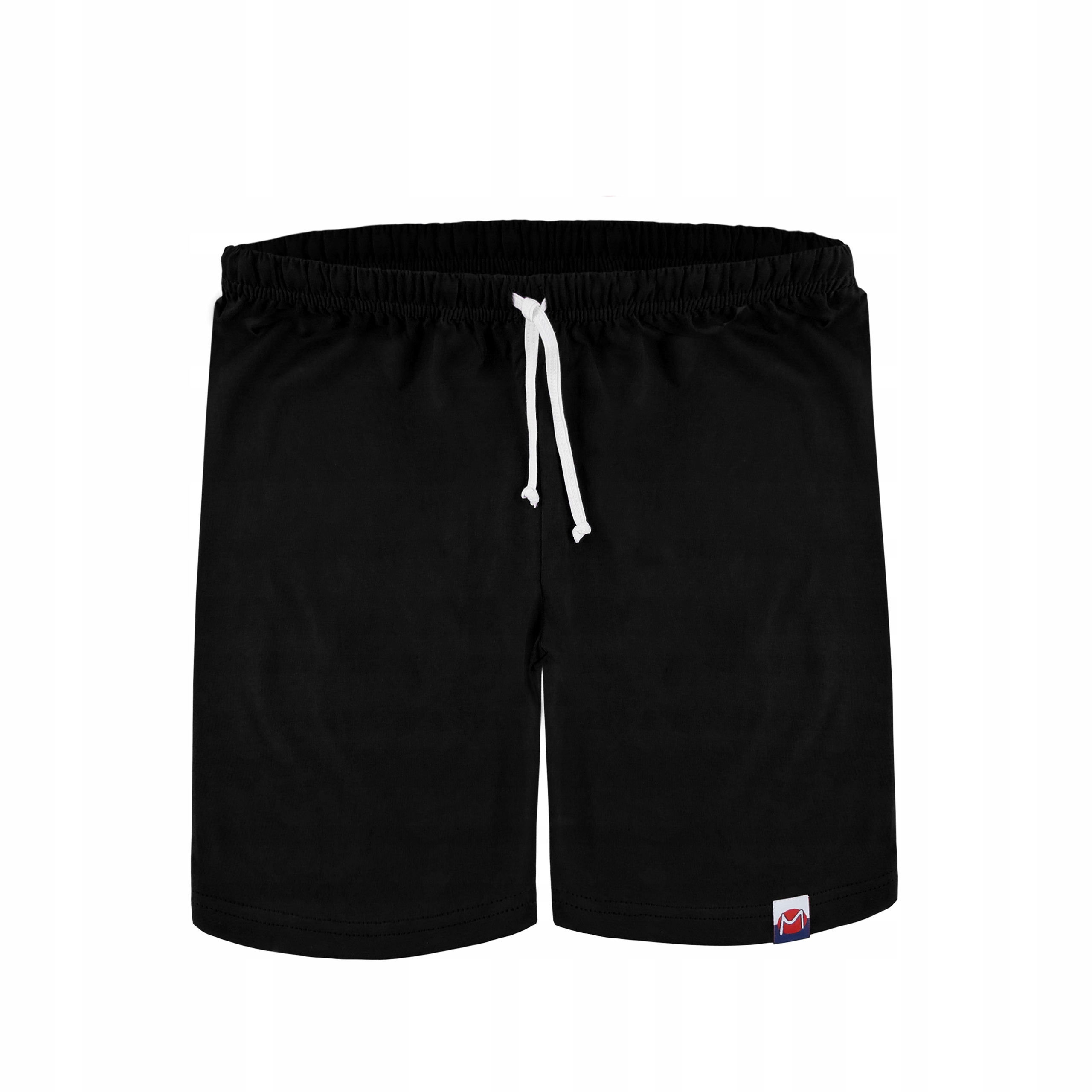 CZARNE KRÓTKIE SPODENKI SPORTOWE DZIECIĘCA DLA DZIECI 116 MARCINKOWSKI