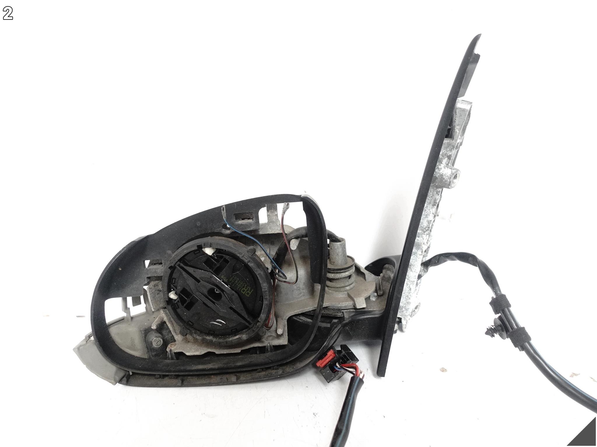 VW GOLF plus 05- mirror exterior left support arm 6 PIN EUROPA