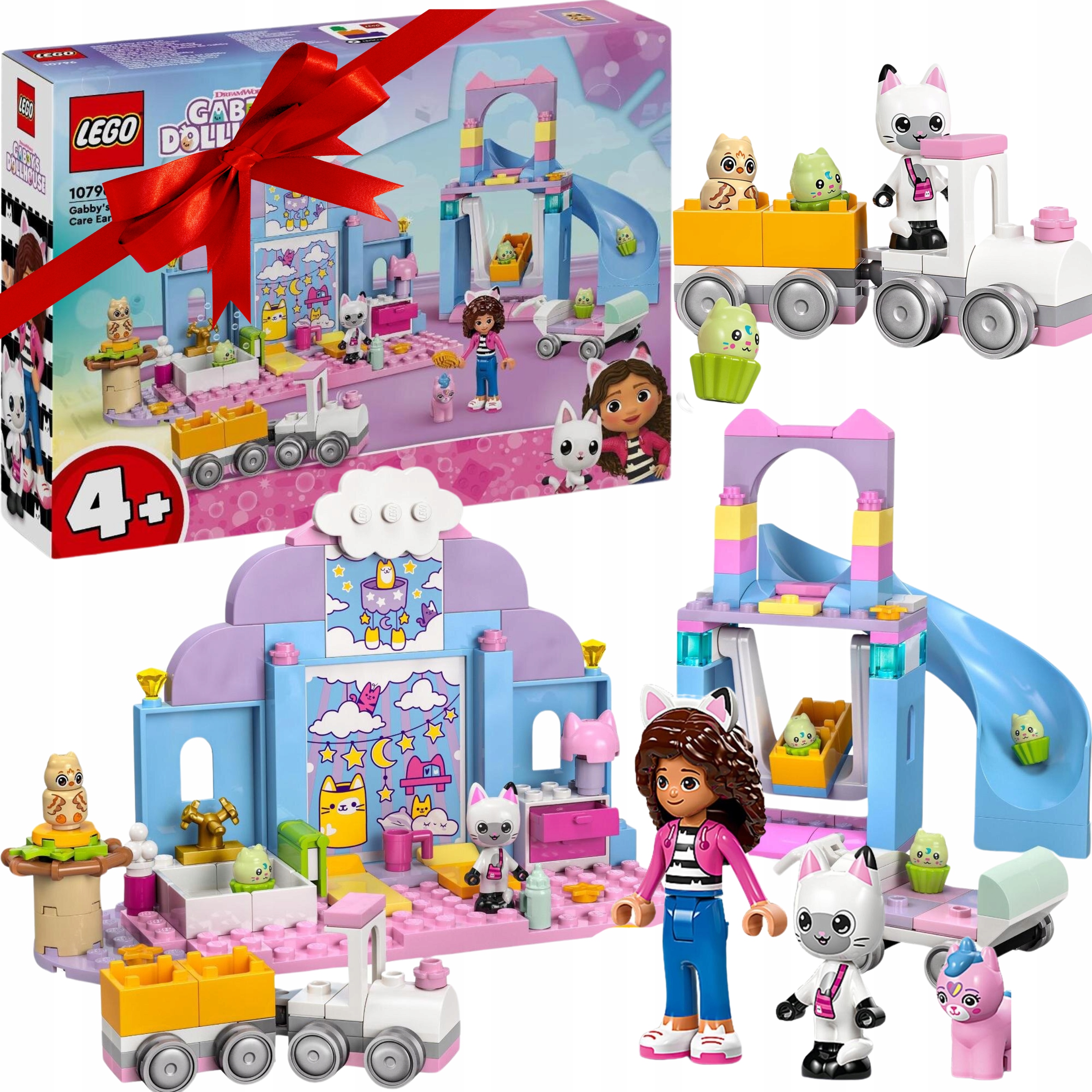 Lego Stavebnice Gábinin Kouzelný Domek Kiciklubik Uszko Gabby's Dollhouse Jako Dárek