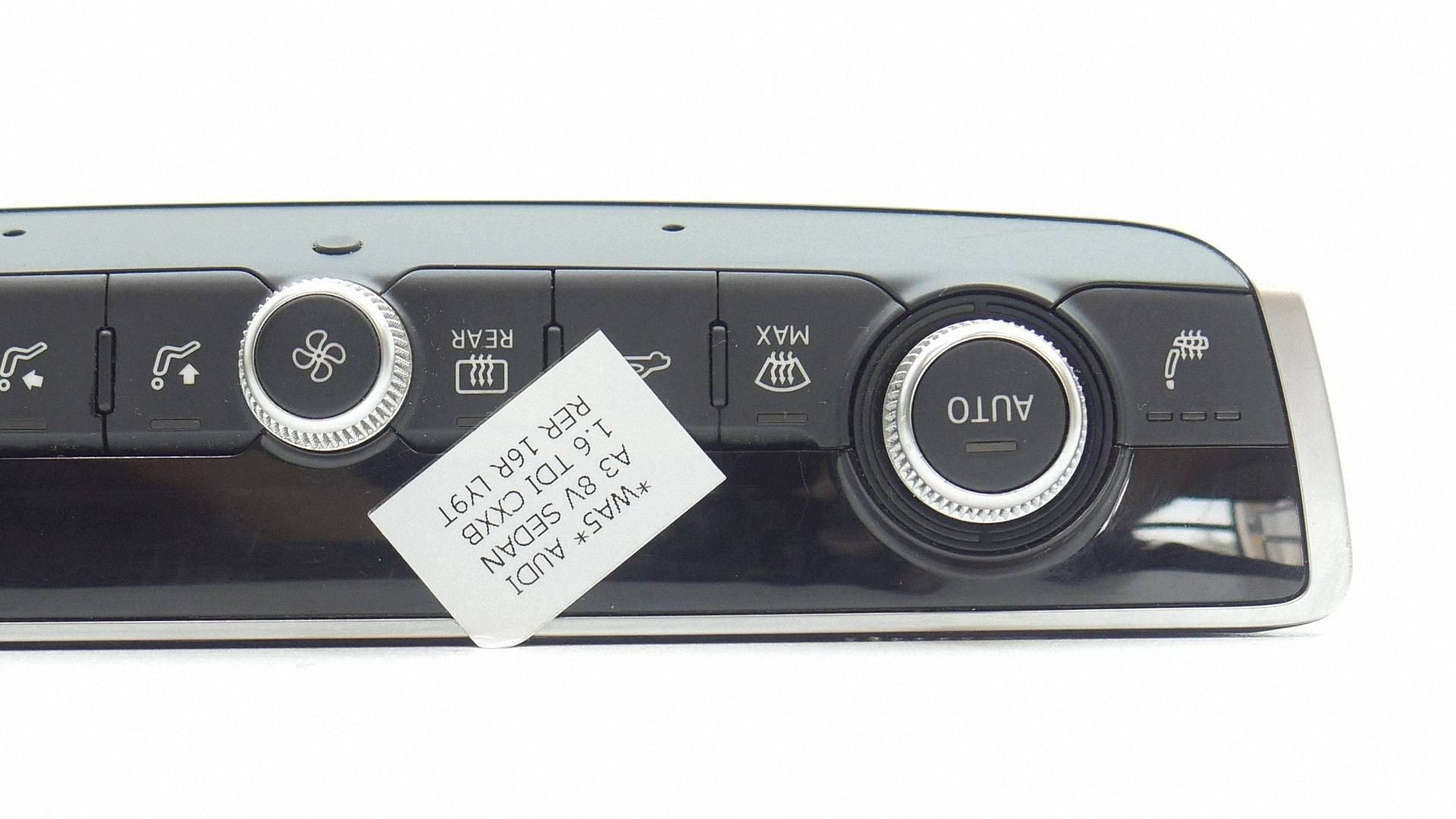 PANEL Schalter des lüfters klimaanlage AUDI A3 8V 8V0820043D