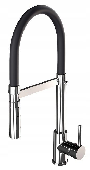 Vento Kuchynská Batéria S Výsuvným Výtokom, Chróm, Kohútik Do Drezu