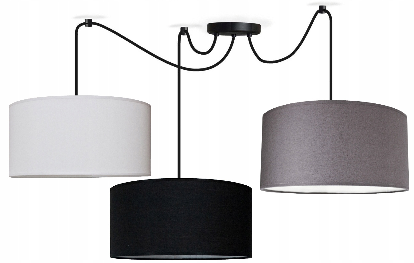 Závěsná stropní lustrová lampa Pajak Abażur stropní lampa do obývacího pokoje stůl